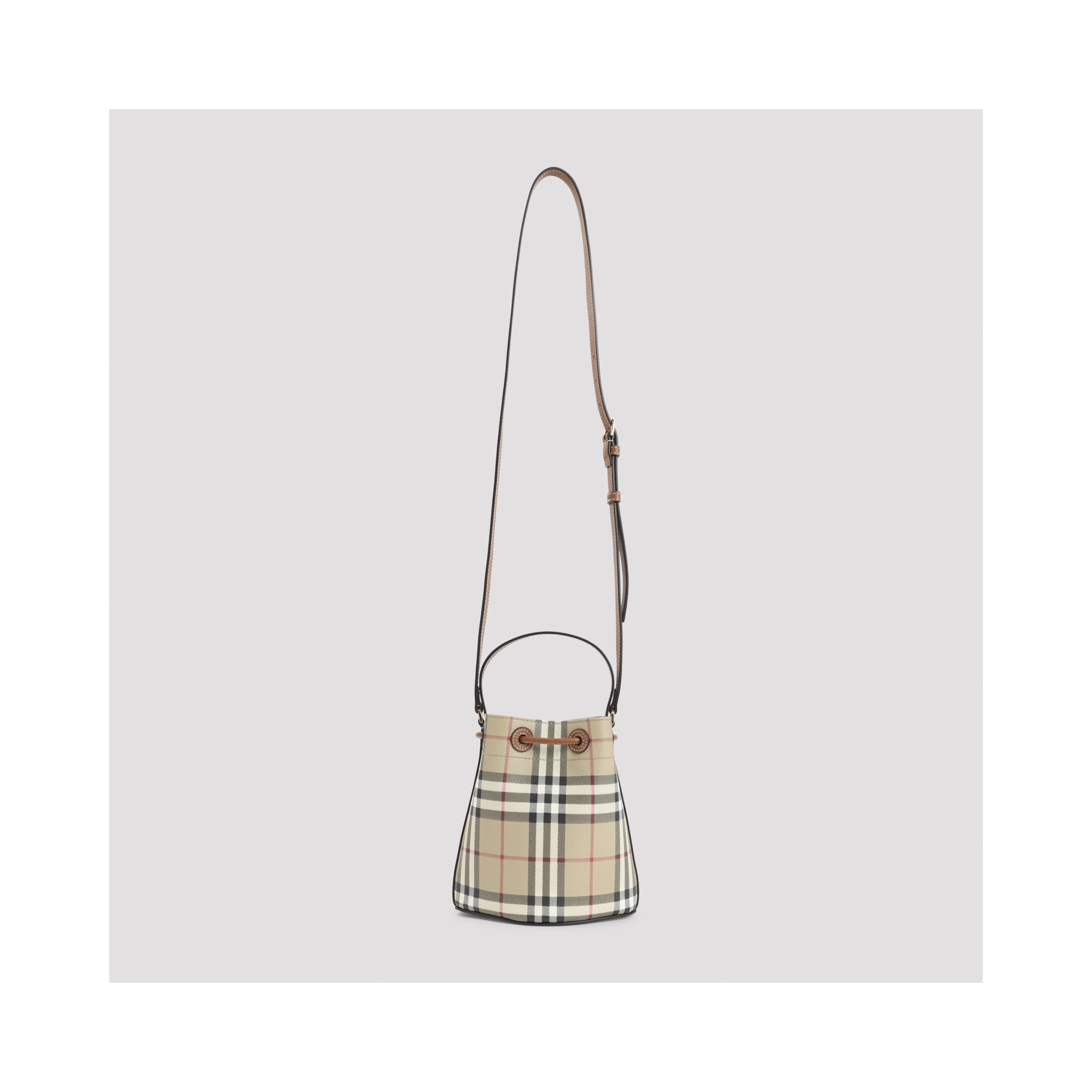 Burberry Drawsting Bucket Bag
