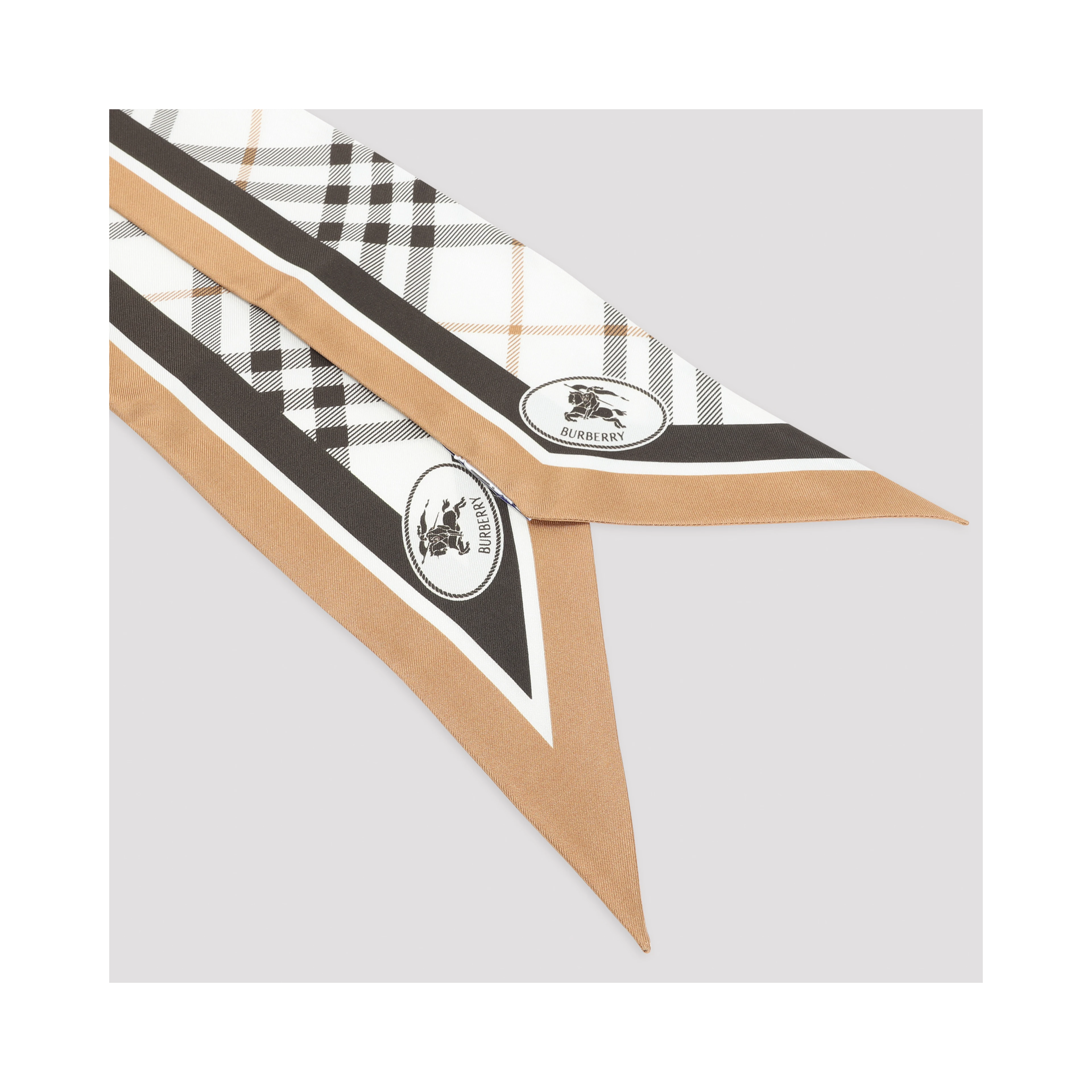 Burberry Check Silk Foulard