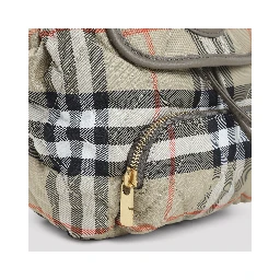 Burberry Mini Check Backpack