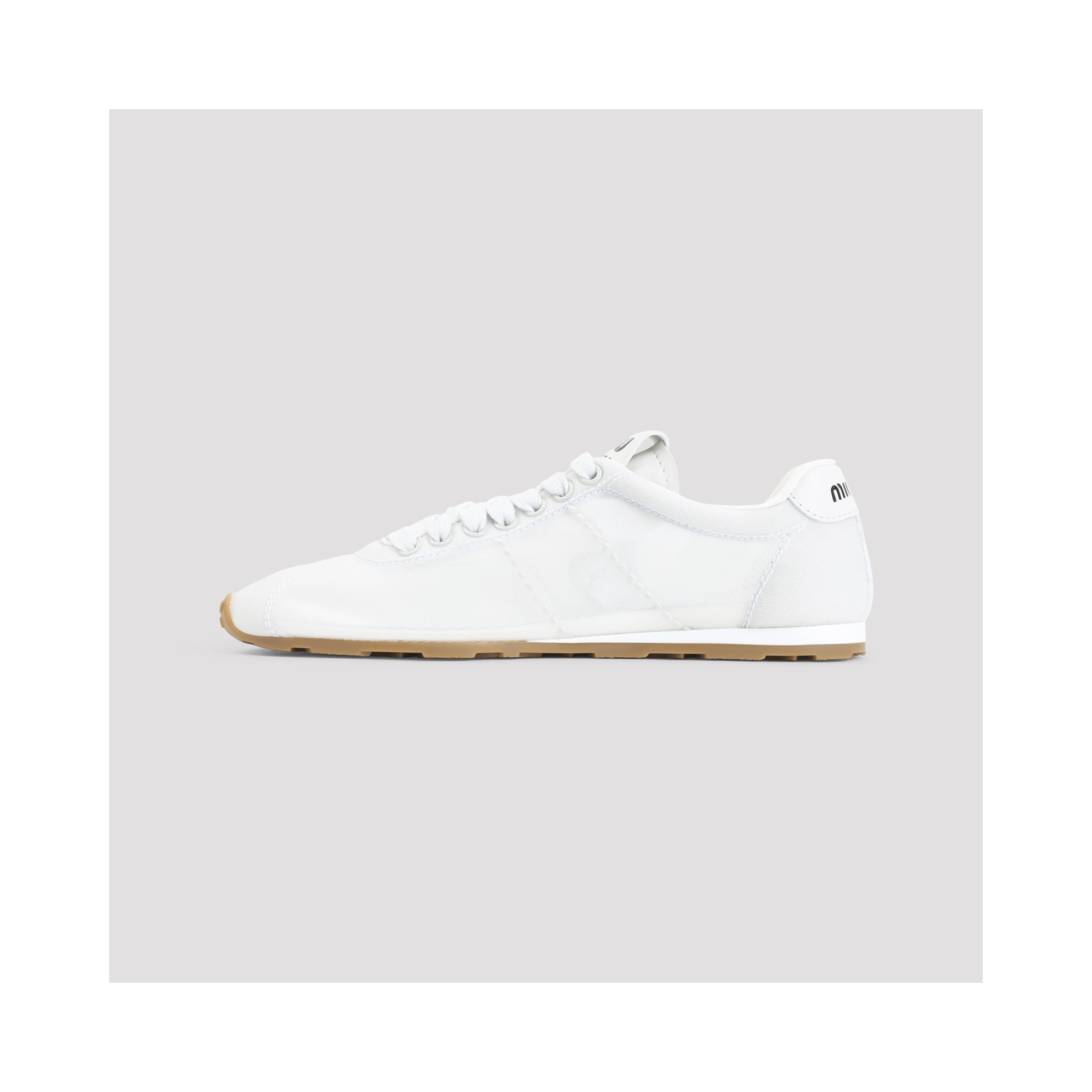 Miu Miu Lace Up Sneakers