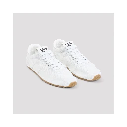 Miu Miu Lace Up Sneakers