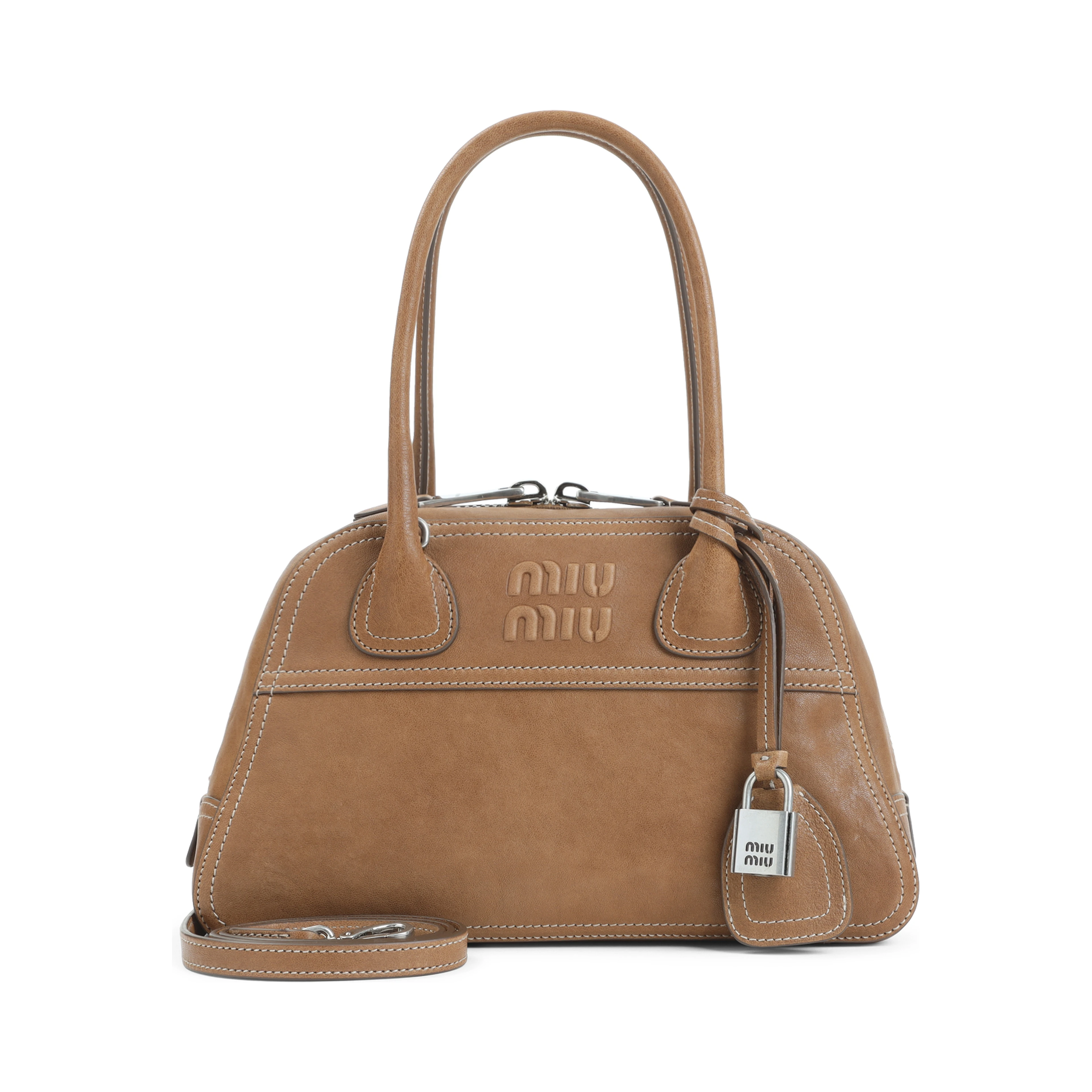 Miu Miu Vivian Nappa Shoulder Bag