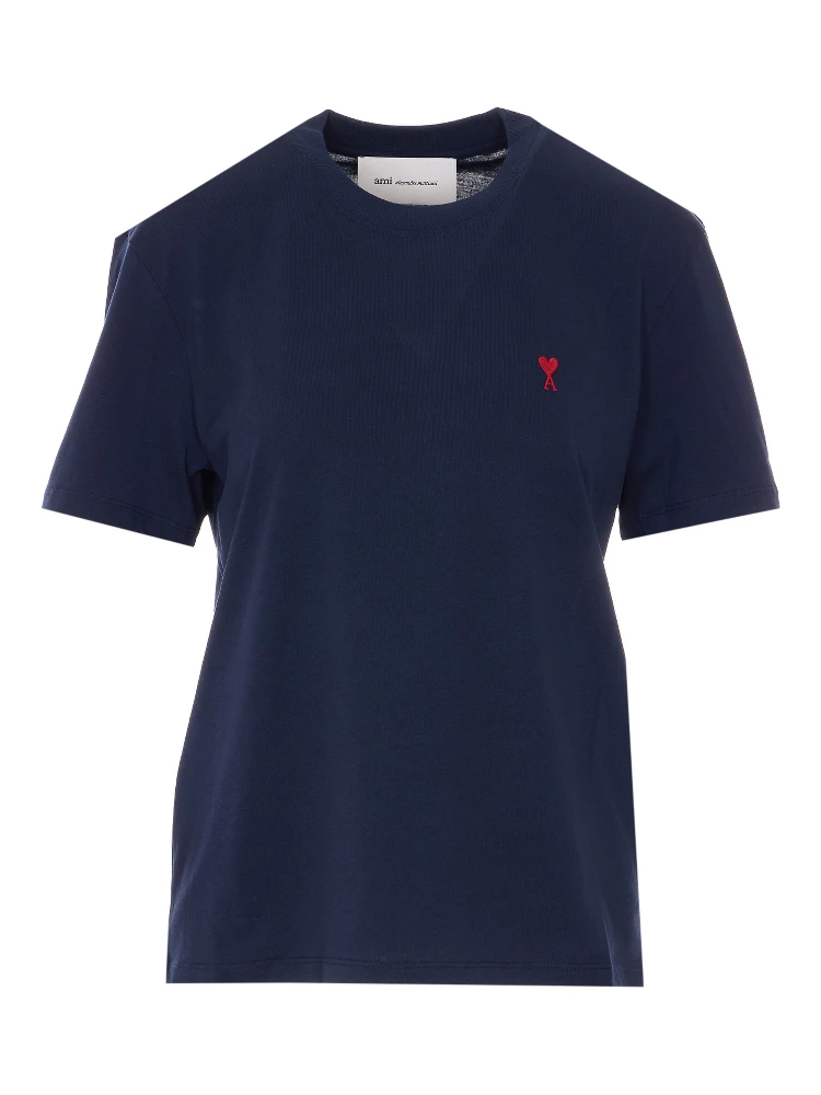 Ami Alexandre Matiussi T-shirts and Polos Blue