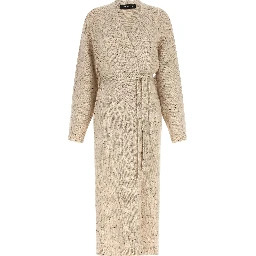 Beige Wool Cardigan