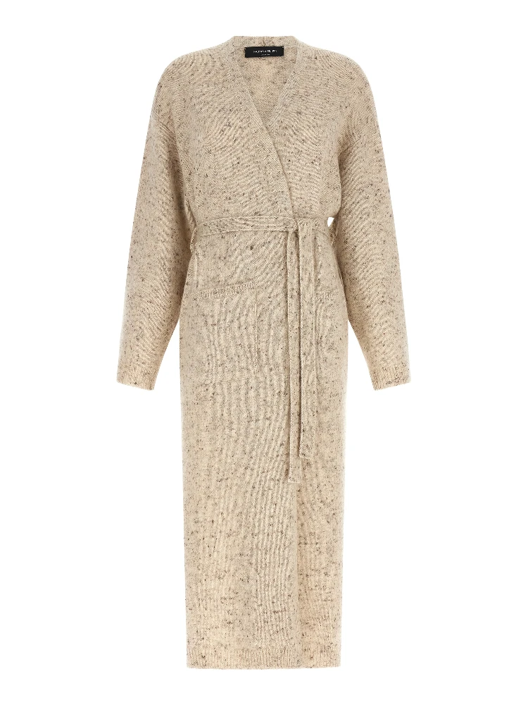 Beige Wool Cardigan