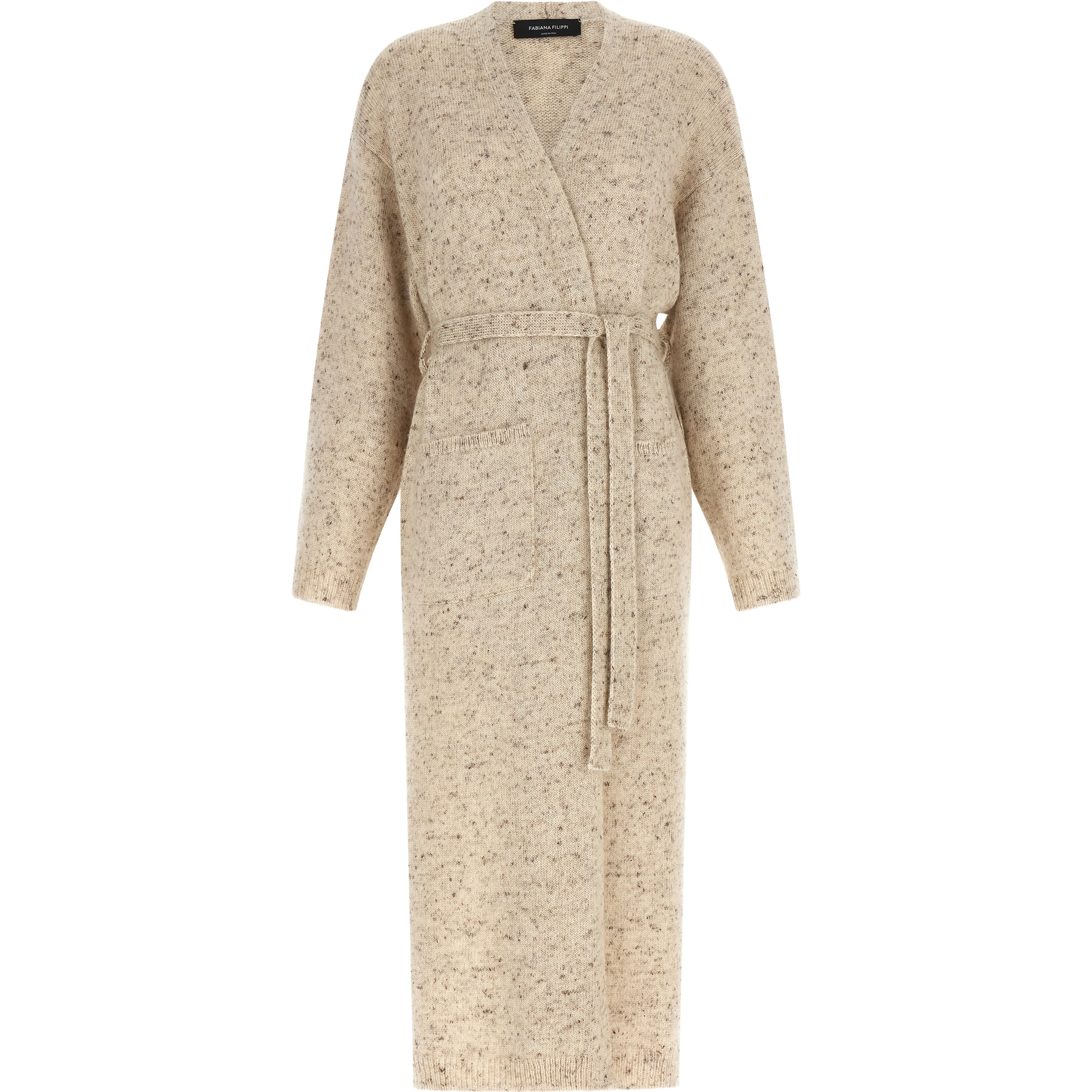 Beige Wool Cardigan