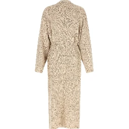 Beige Wool Cardigan