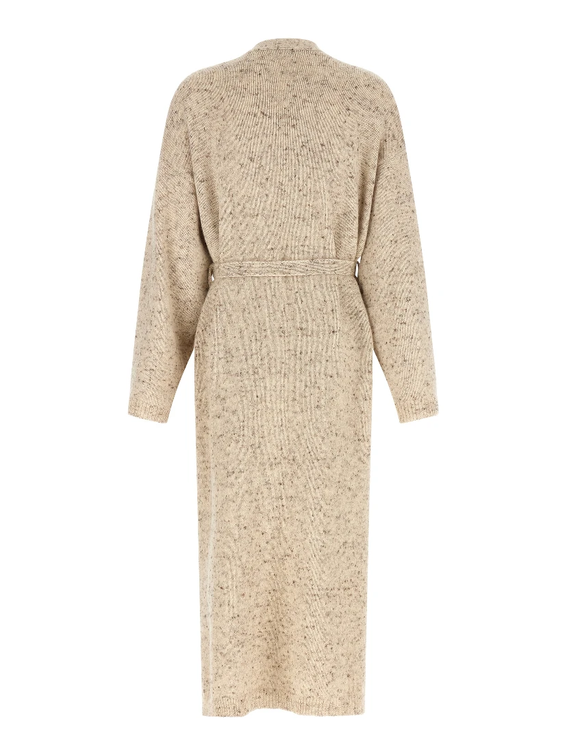Beige Wool Cardigan
