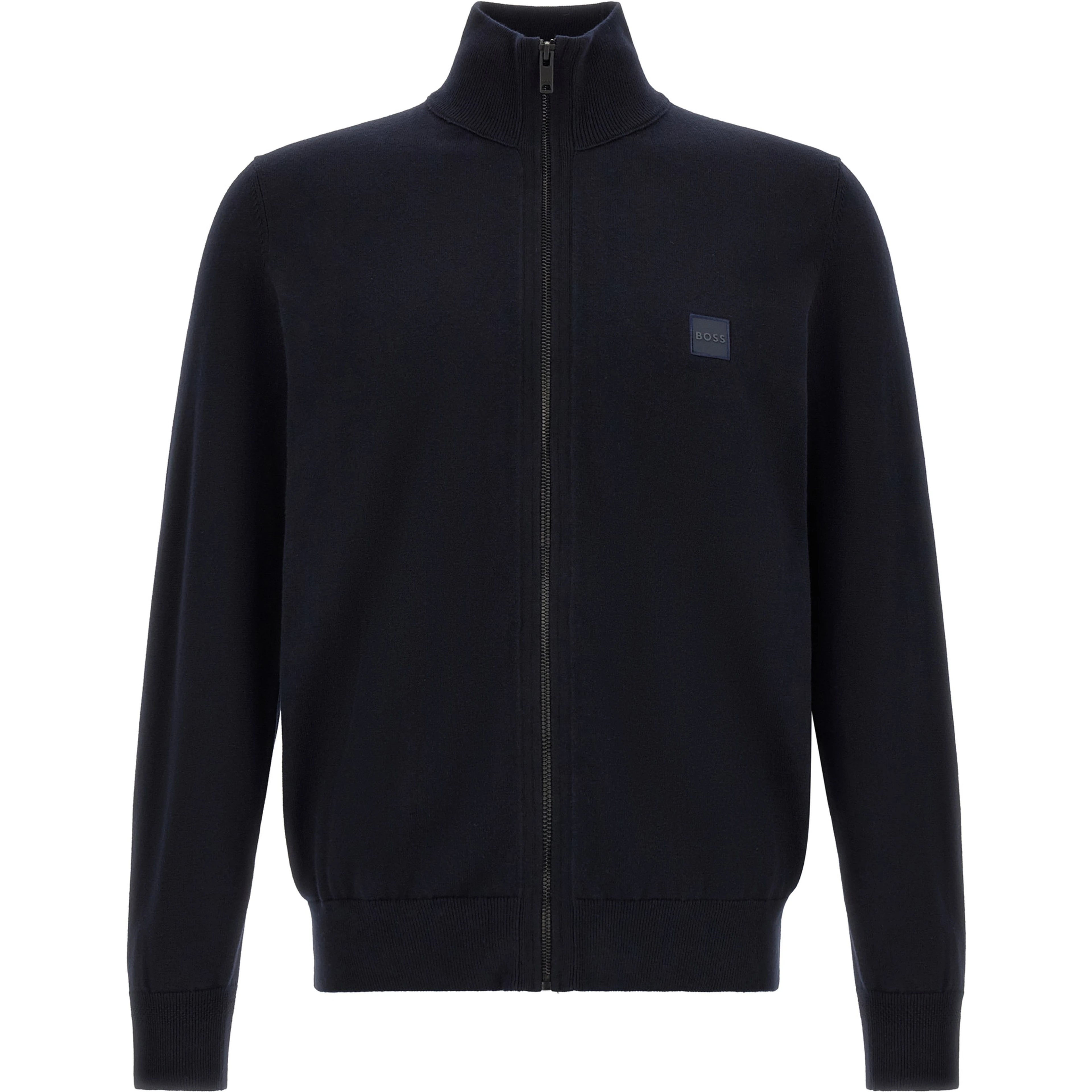 Blue Cotton Cardigan