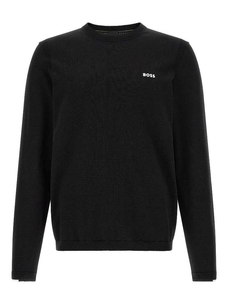 Black Cotton Cardigan