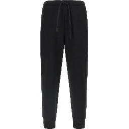 Black Cotton Joggers (Workout Pants)