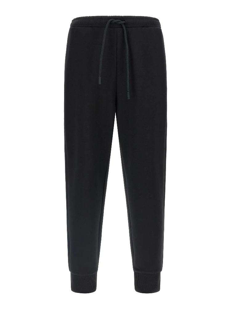 Black Cotton Joggers (Workout Pants)