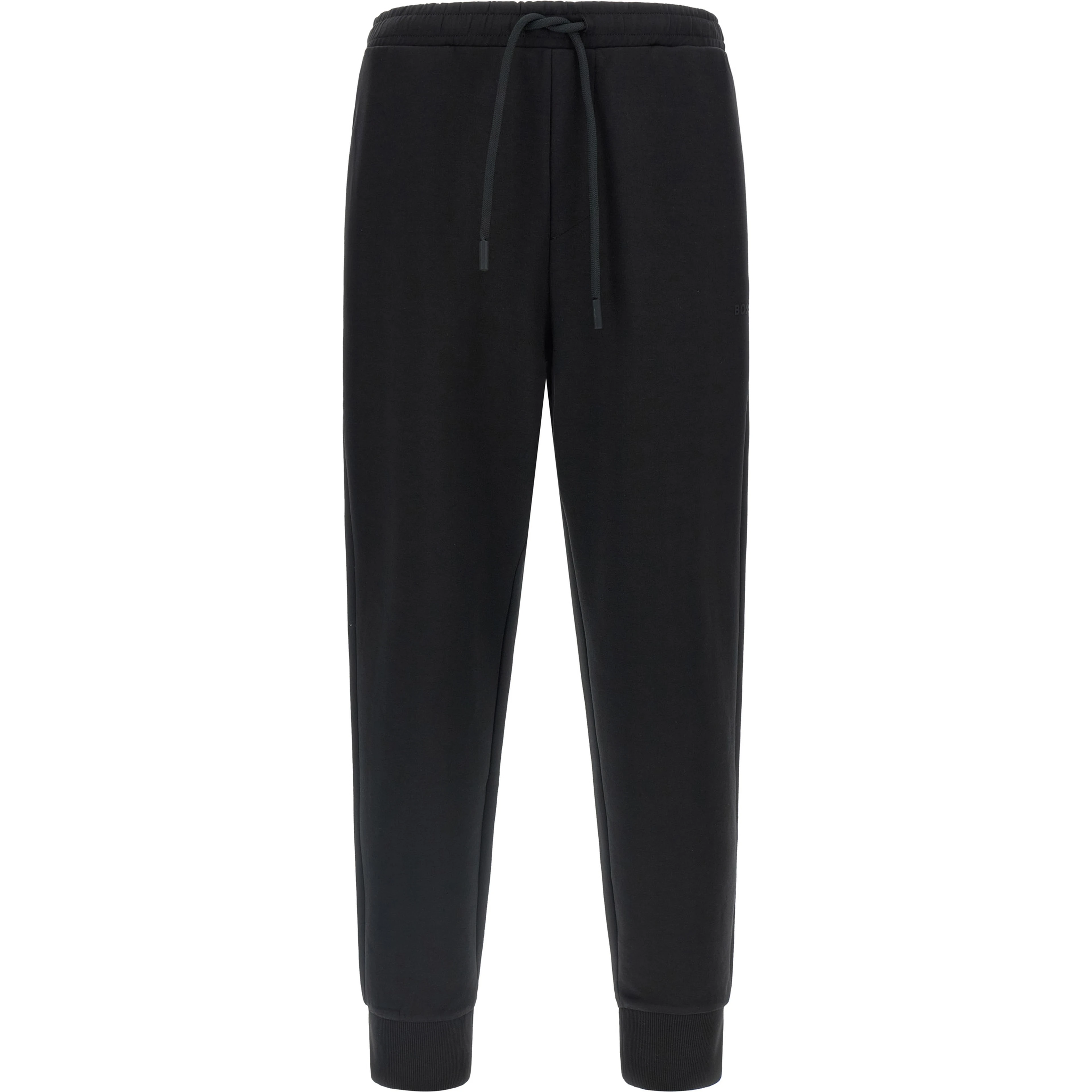 Black Cotton Joggers (Workout Pants)