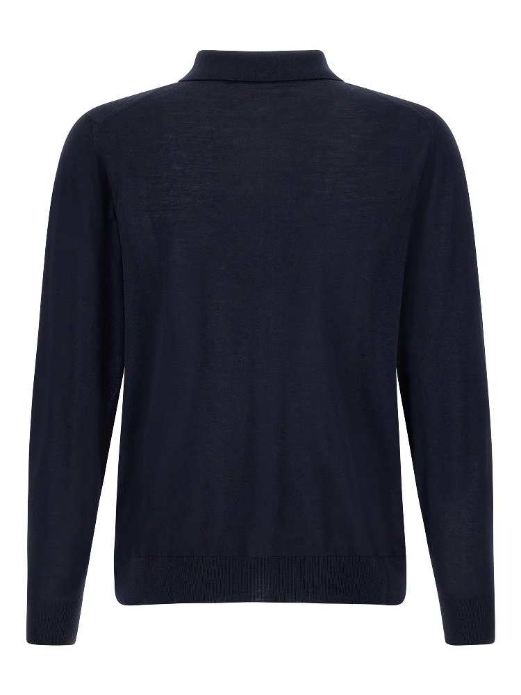 Blue Wool Polo Shirt alternative