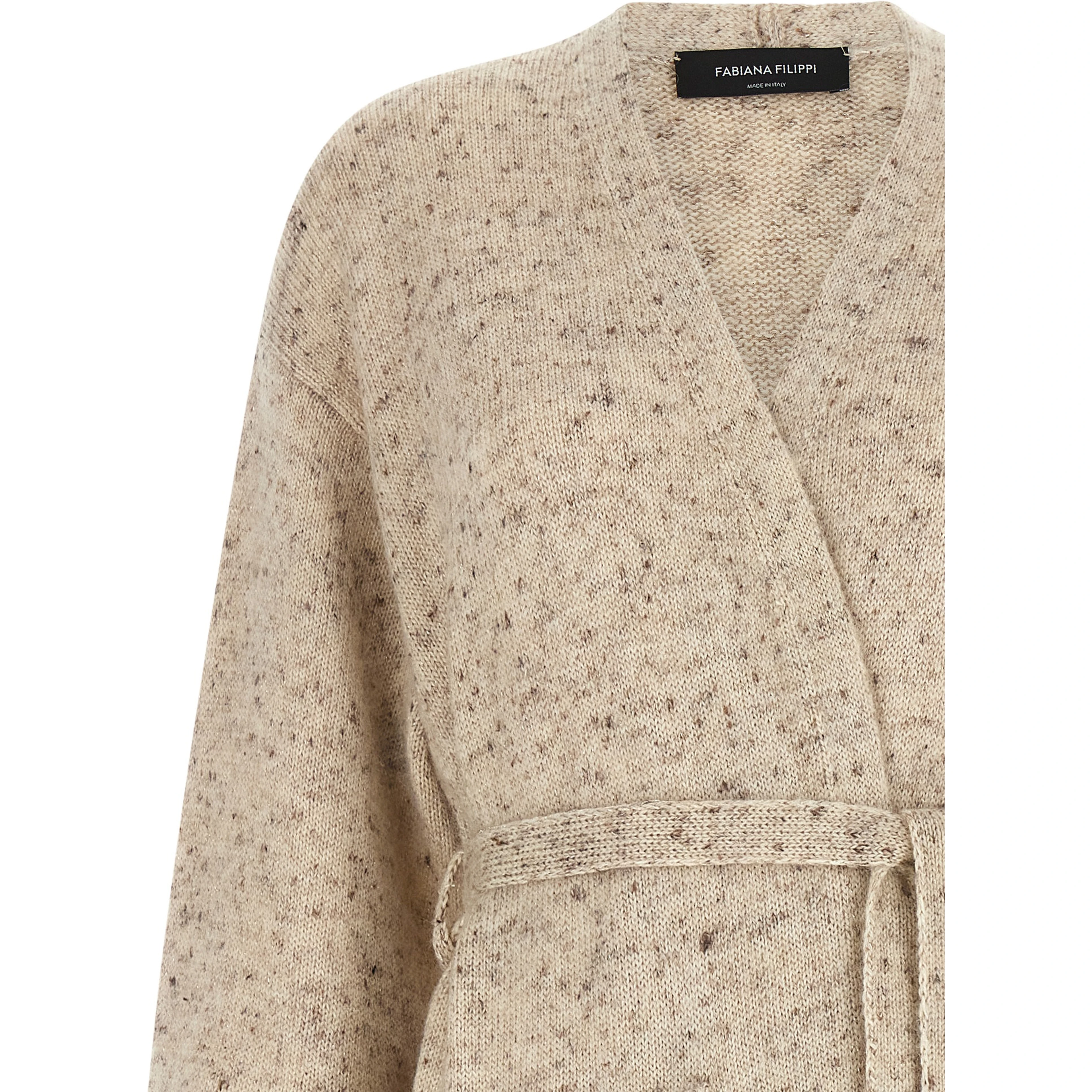 Beige Wool Cardigan
