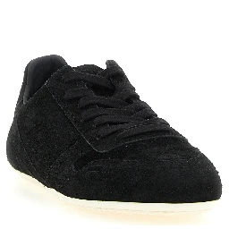 Bicolor Calfskin Low Top Sneakers
