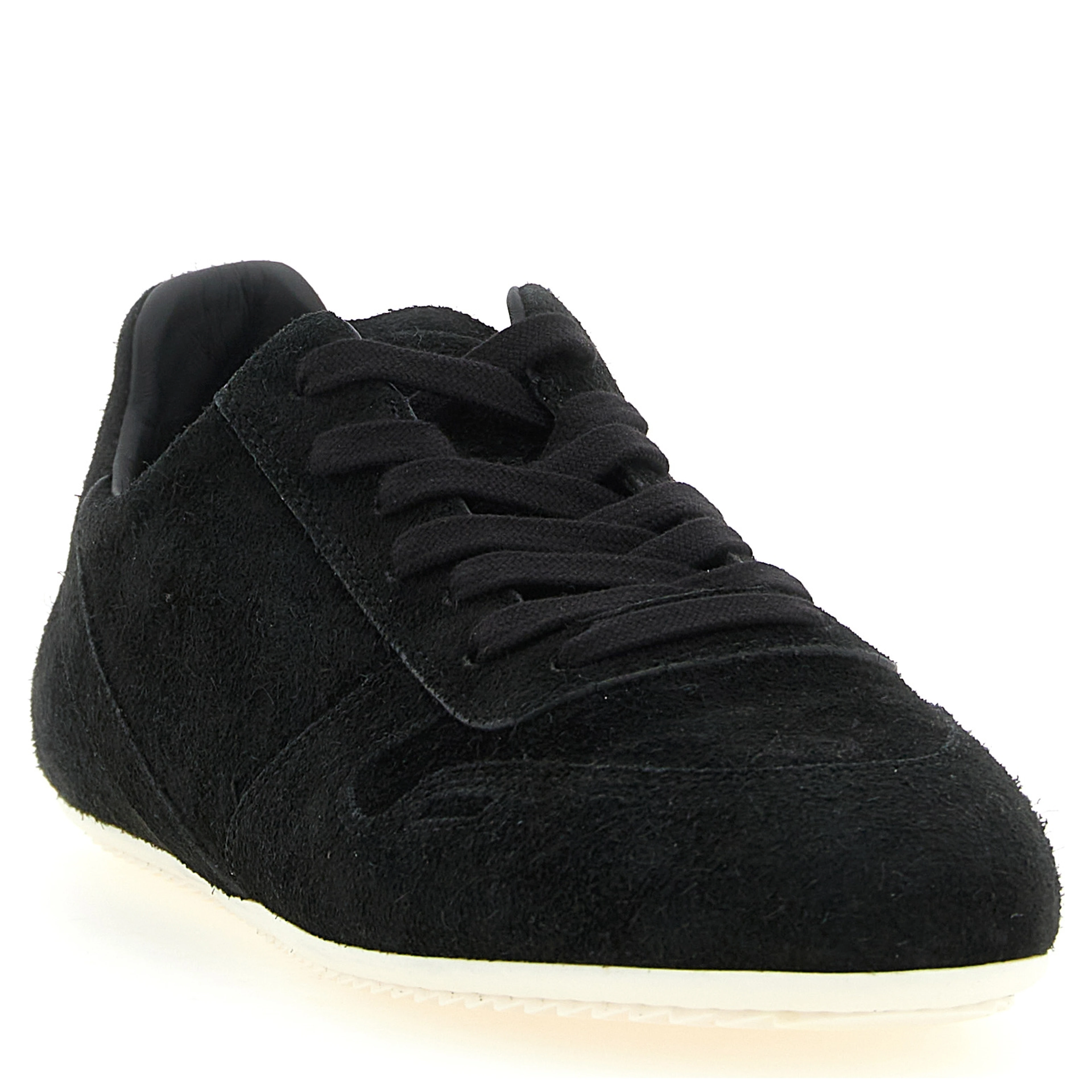Bicolor Calfskin Low Top Sneakers