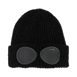 Black Wool Beanie