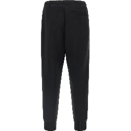 Black Cotton Joggers (Workout Pants)