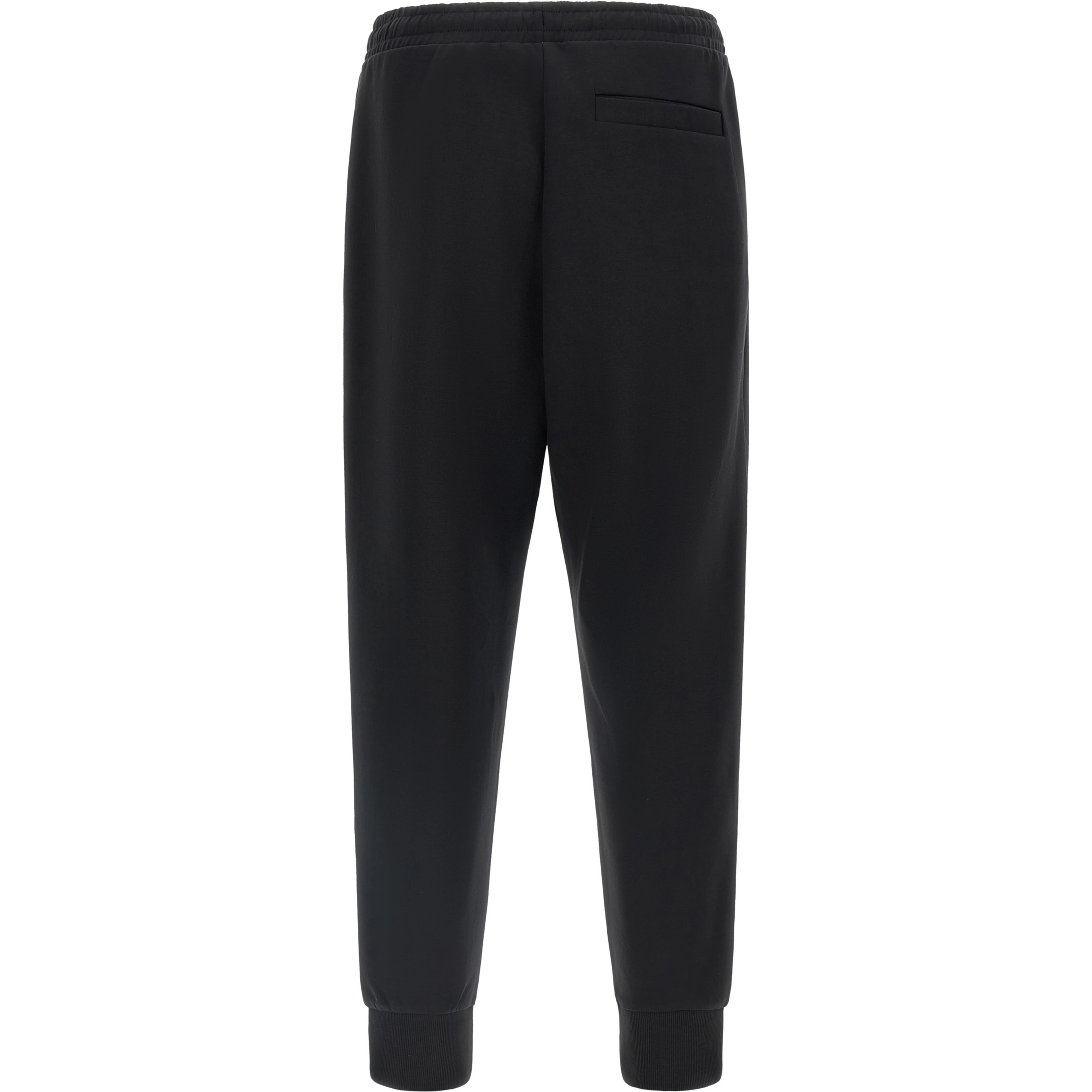 Black Cotton Joggers (Workout Pants)