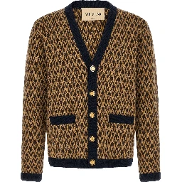 Multicolor Cashmere Cardigan