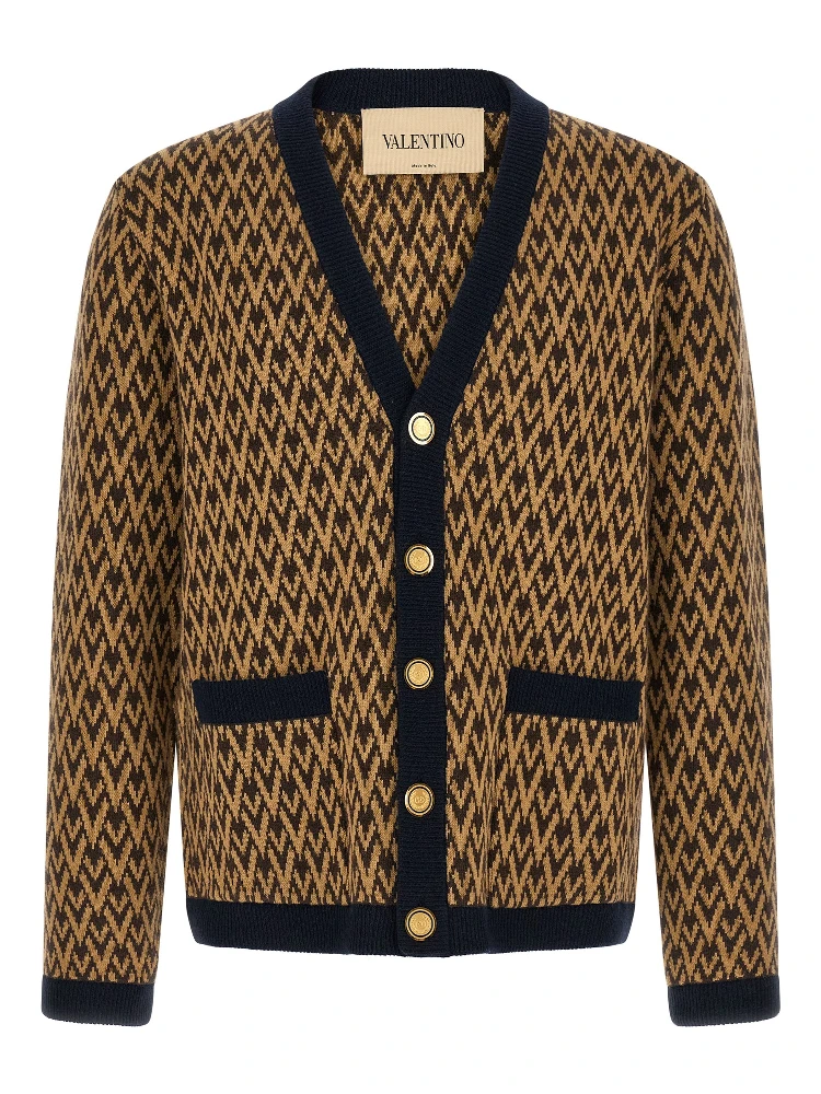 Multicolor Cashmere Cardigan