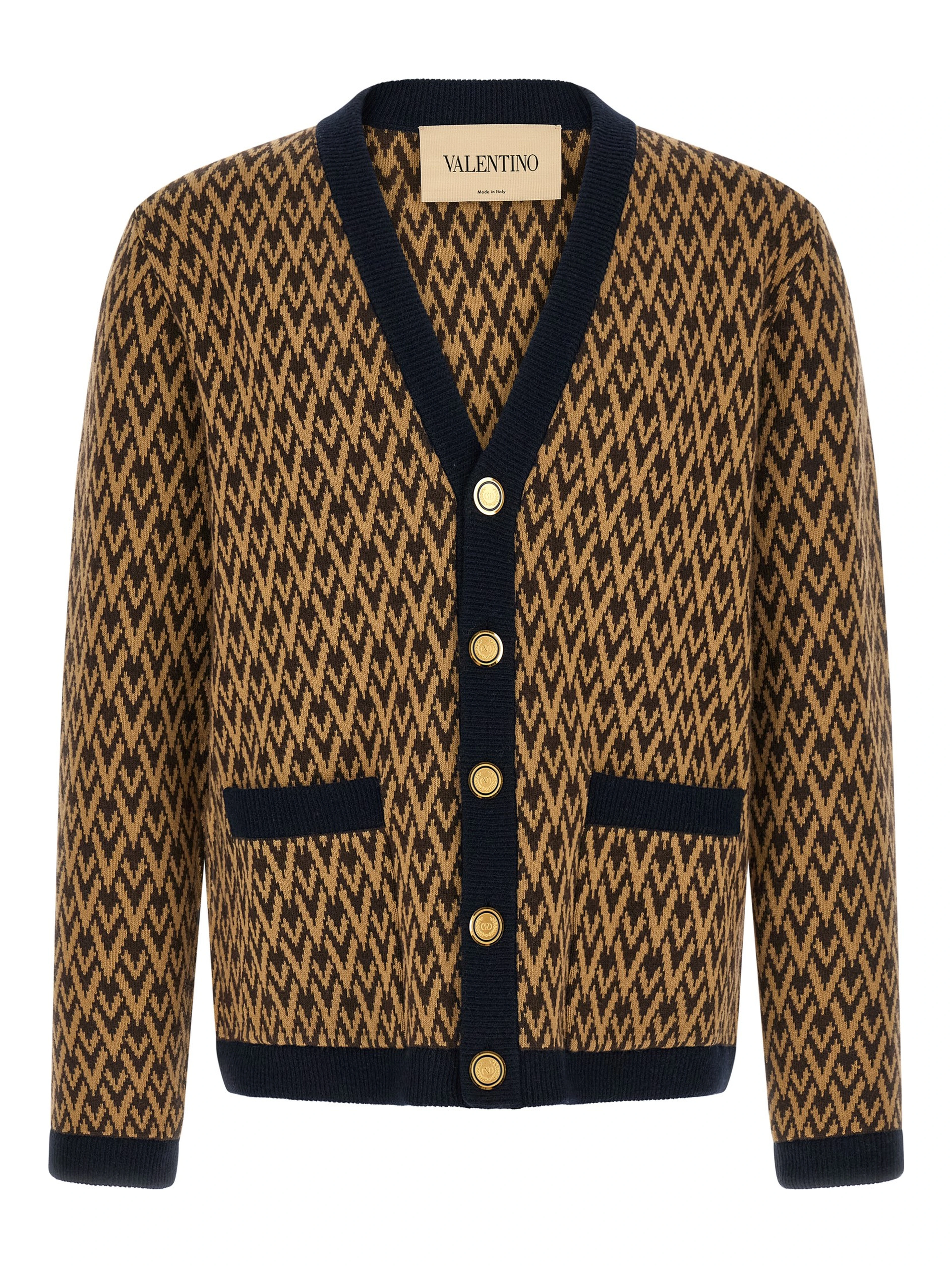 Multicolor Cashmere Cardigan
