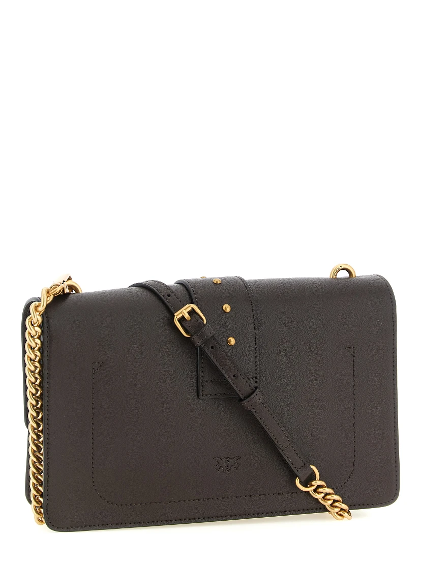 Brown Calfskin Crossbody Bag