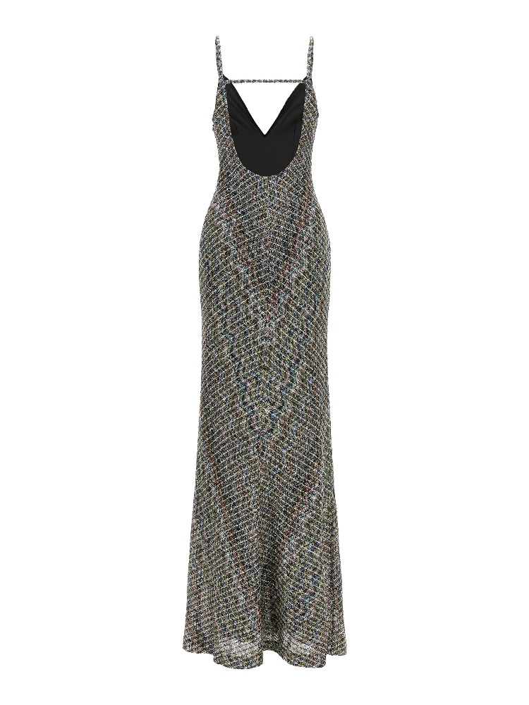 Multicolor Viscose Long Dress alternative