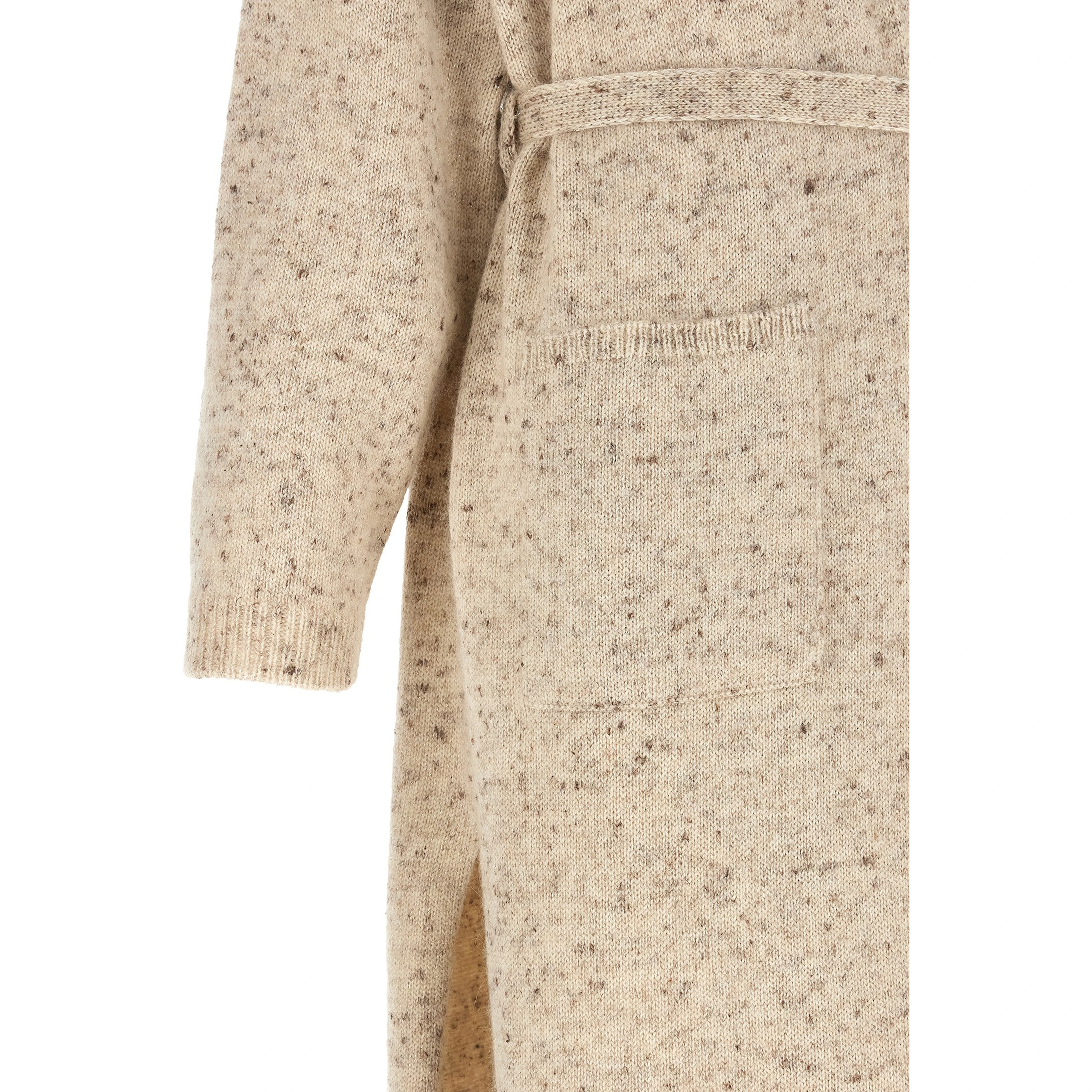 Beige Wool Cardigan