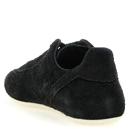 Bicolor Calfskin Low Top Sneakers
