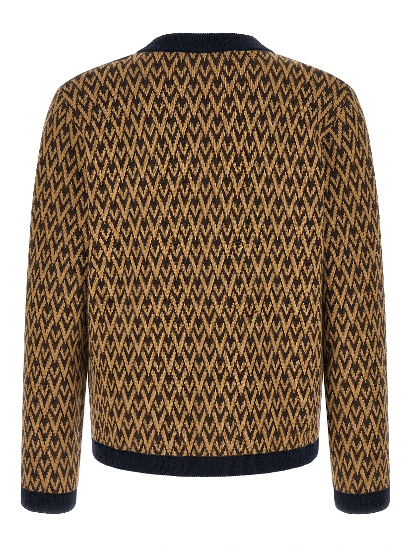 Multicolor Cashmere Cardigan