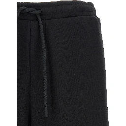 Black Cotton Joggers (Workout Pants)