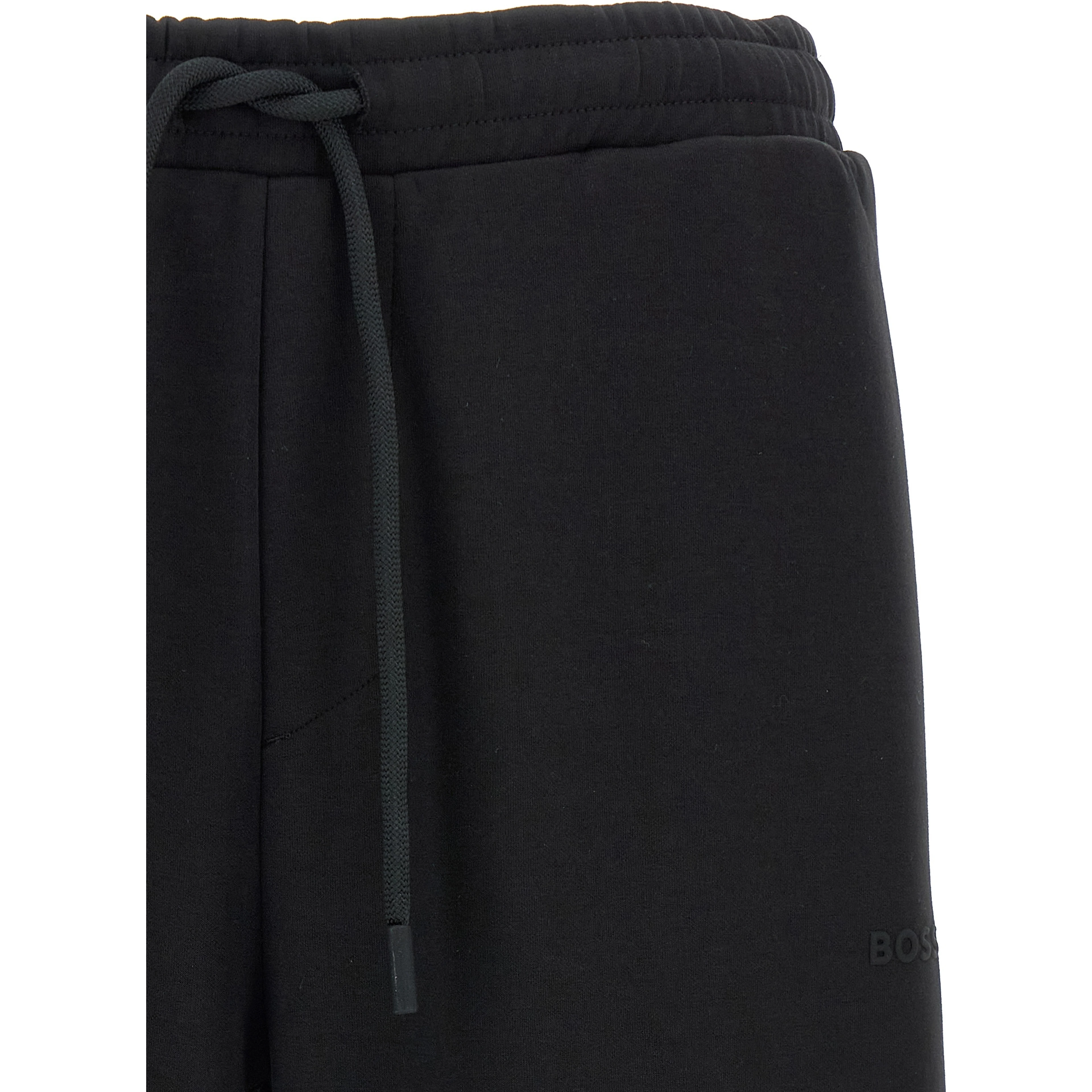 Black Cotton Joggers (Workout Pants)
