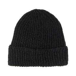 Black Wool Beanie
