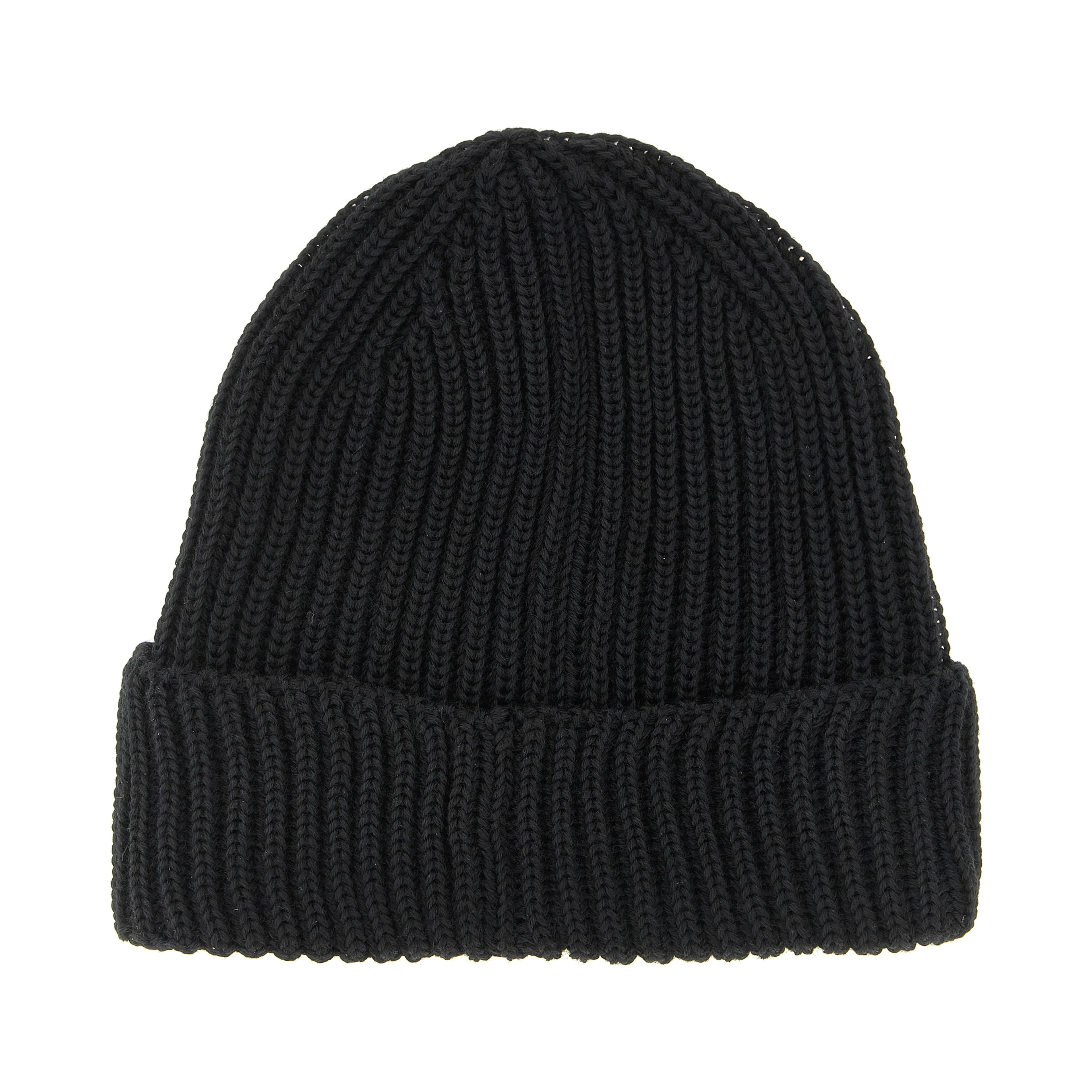 Black Wool Beanie