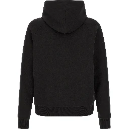 Black Cotton Sweatshirt