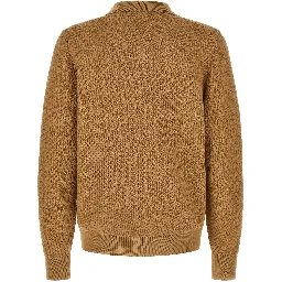 Brown Cotton Polo Shirt