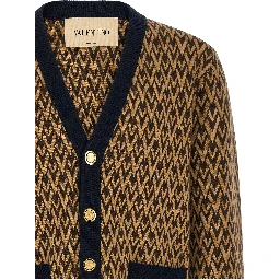 Multicolor Cashmere Cardigan