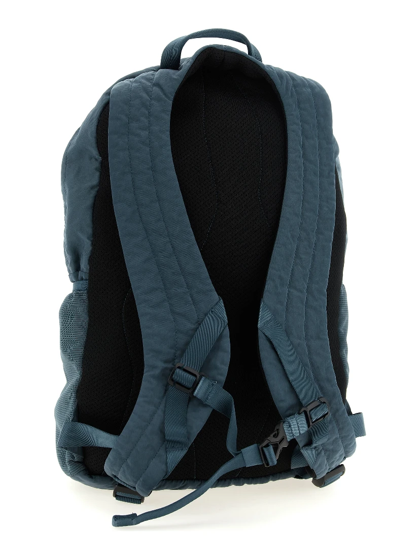 Blue Polyamide Backpack