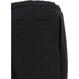 Black Cotton Joggers (Workout Pants)