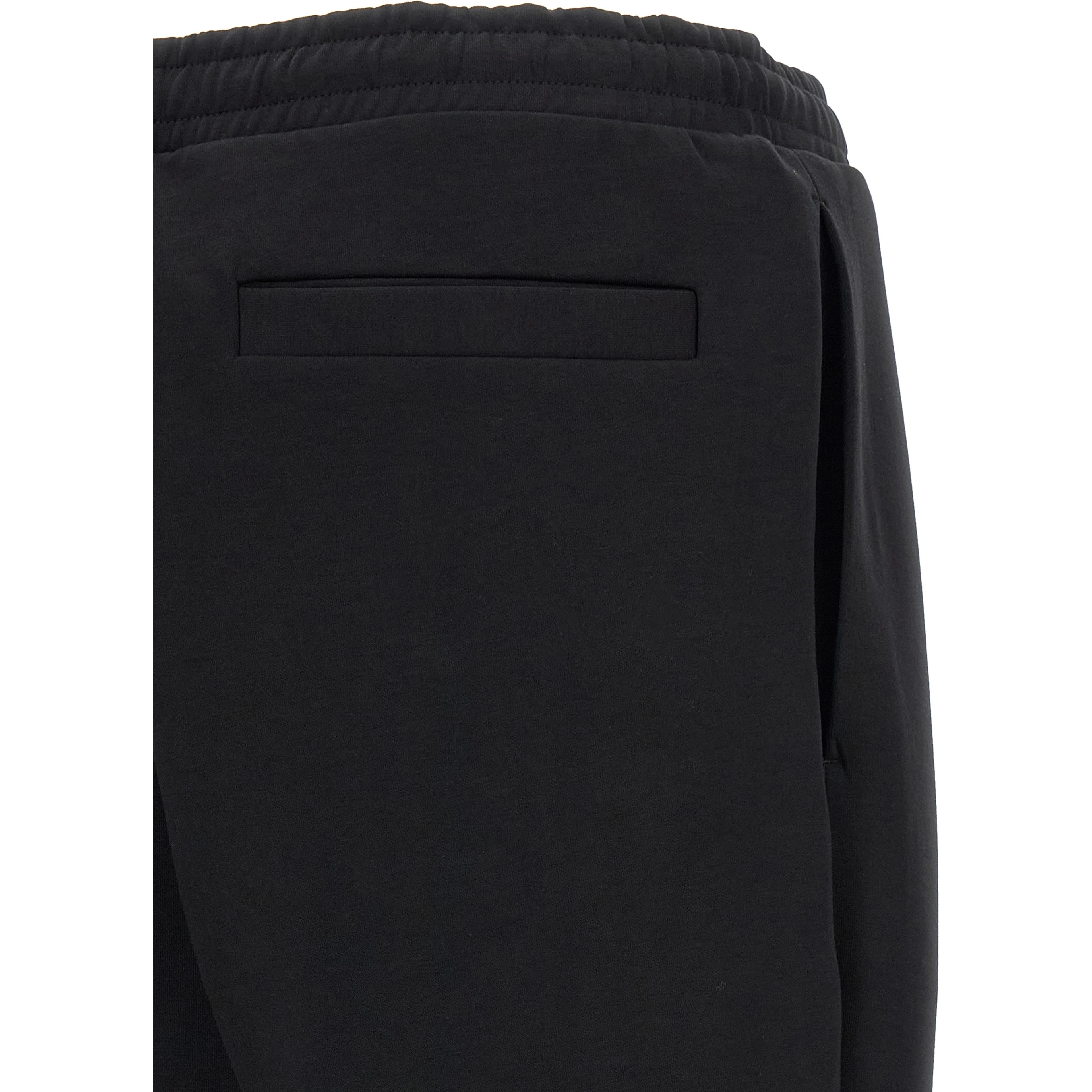 Black Cotton Joggers (Workout Pants)