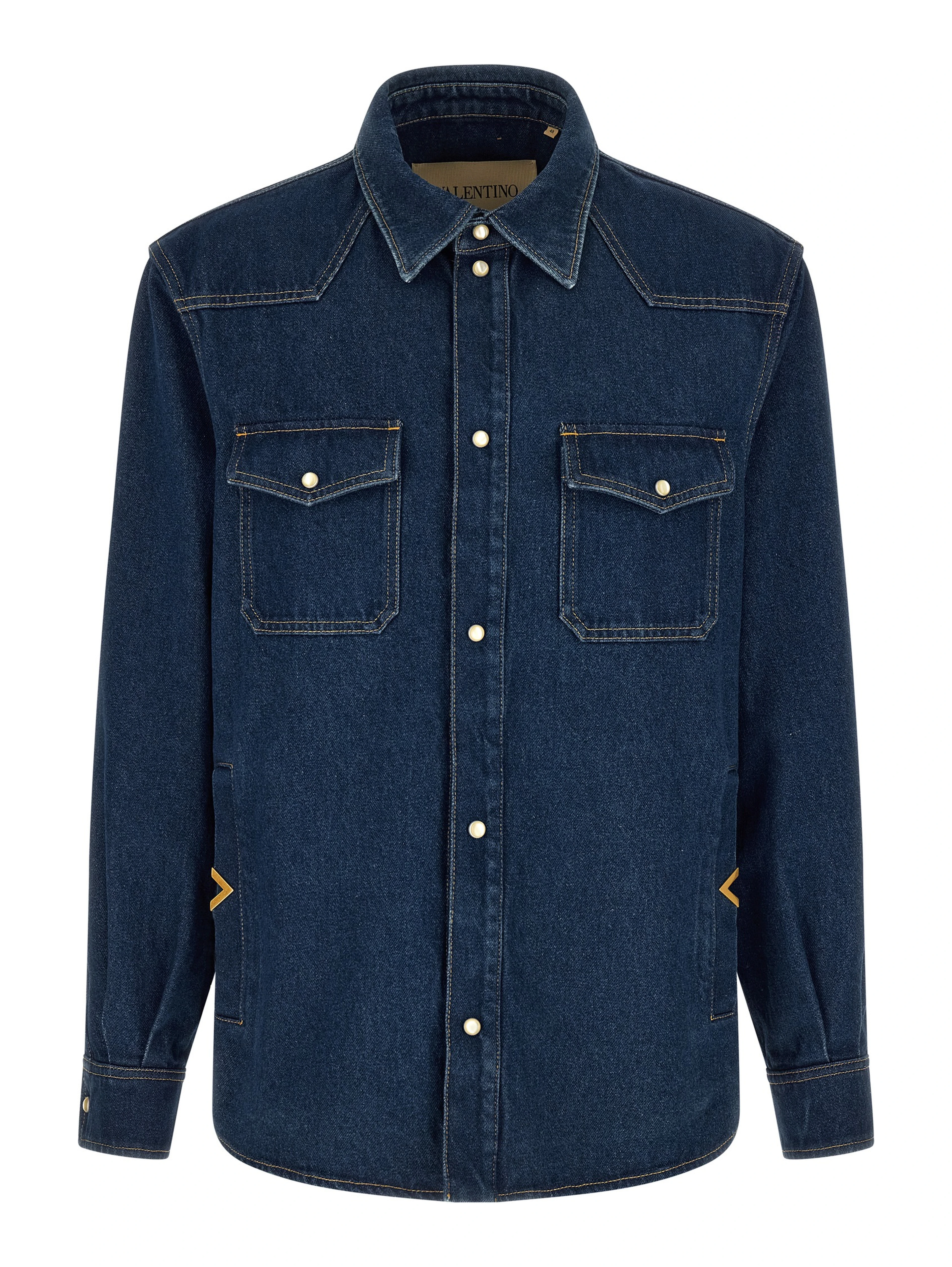 Blue Cotton Blouse