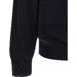 Blue Cotton Cardigan