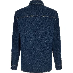 Blue Cotton Blouse
