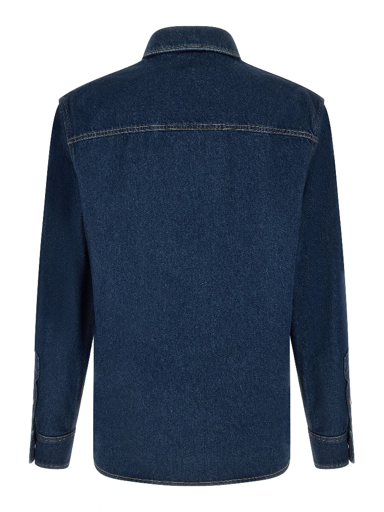 Blue Cotton Blouse alternative