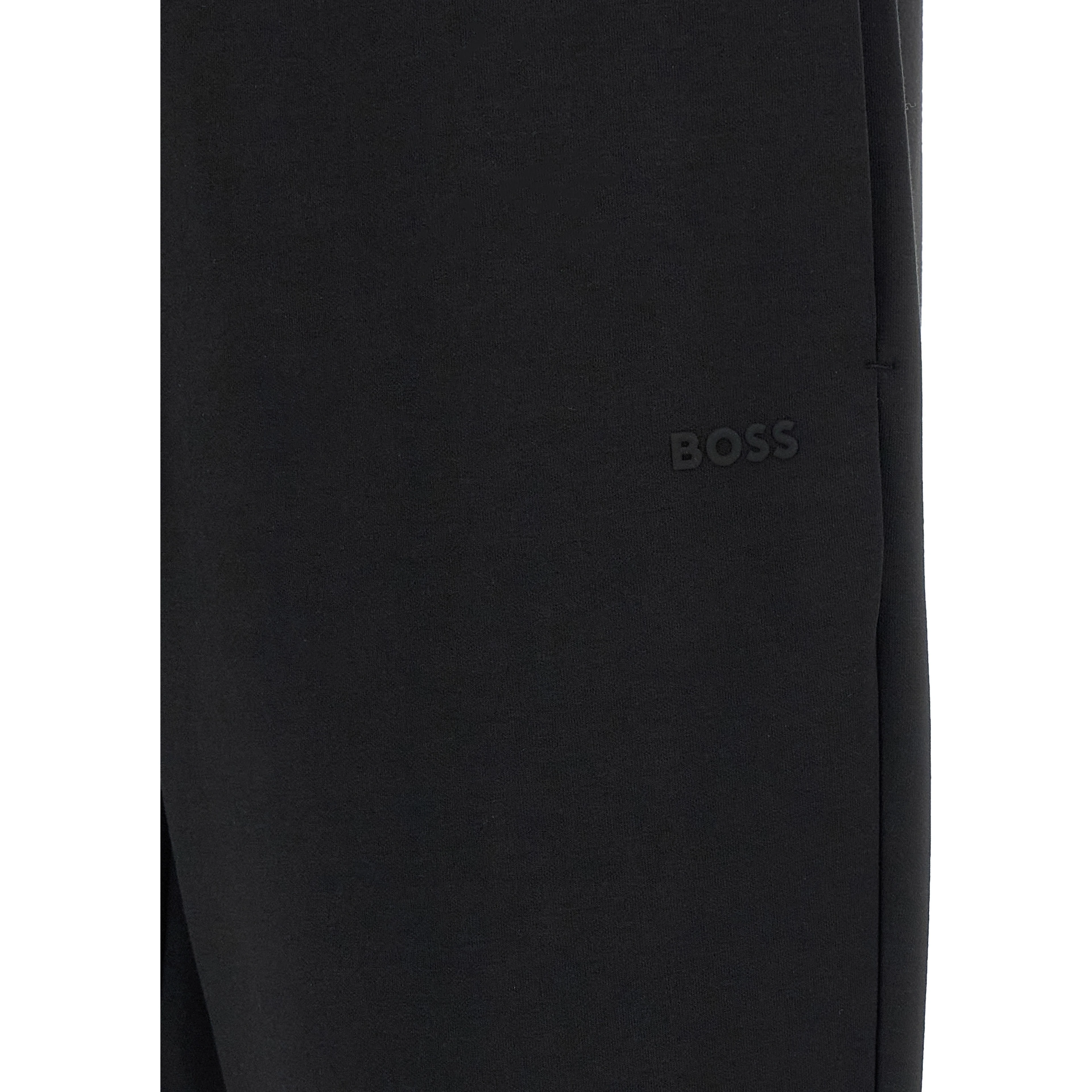 Black Cotton Joggers (Workout Pants)