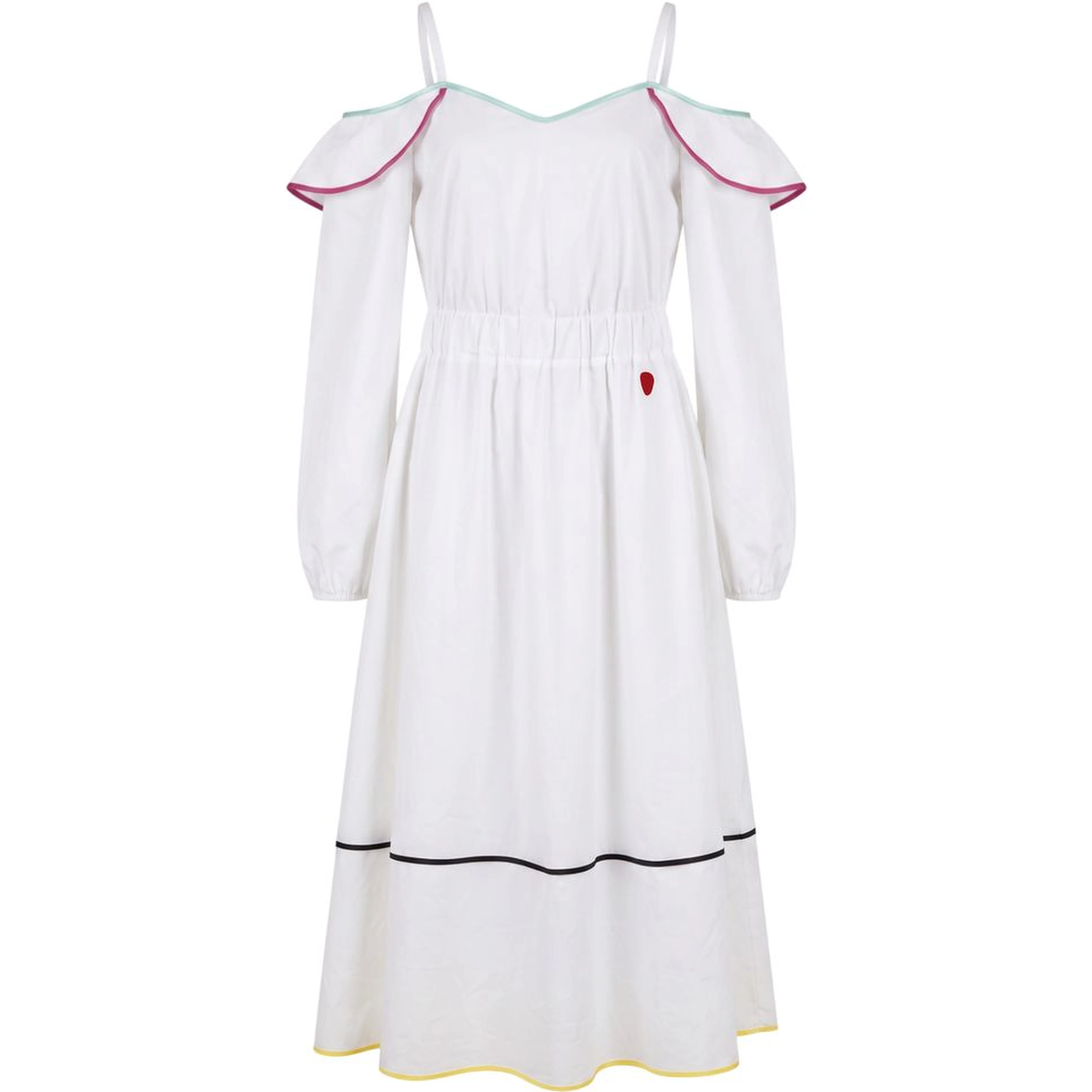 White Cotton Women Dress