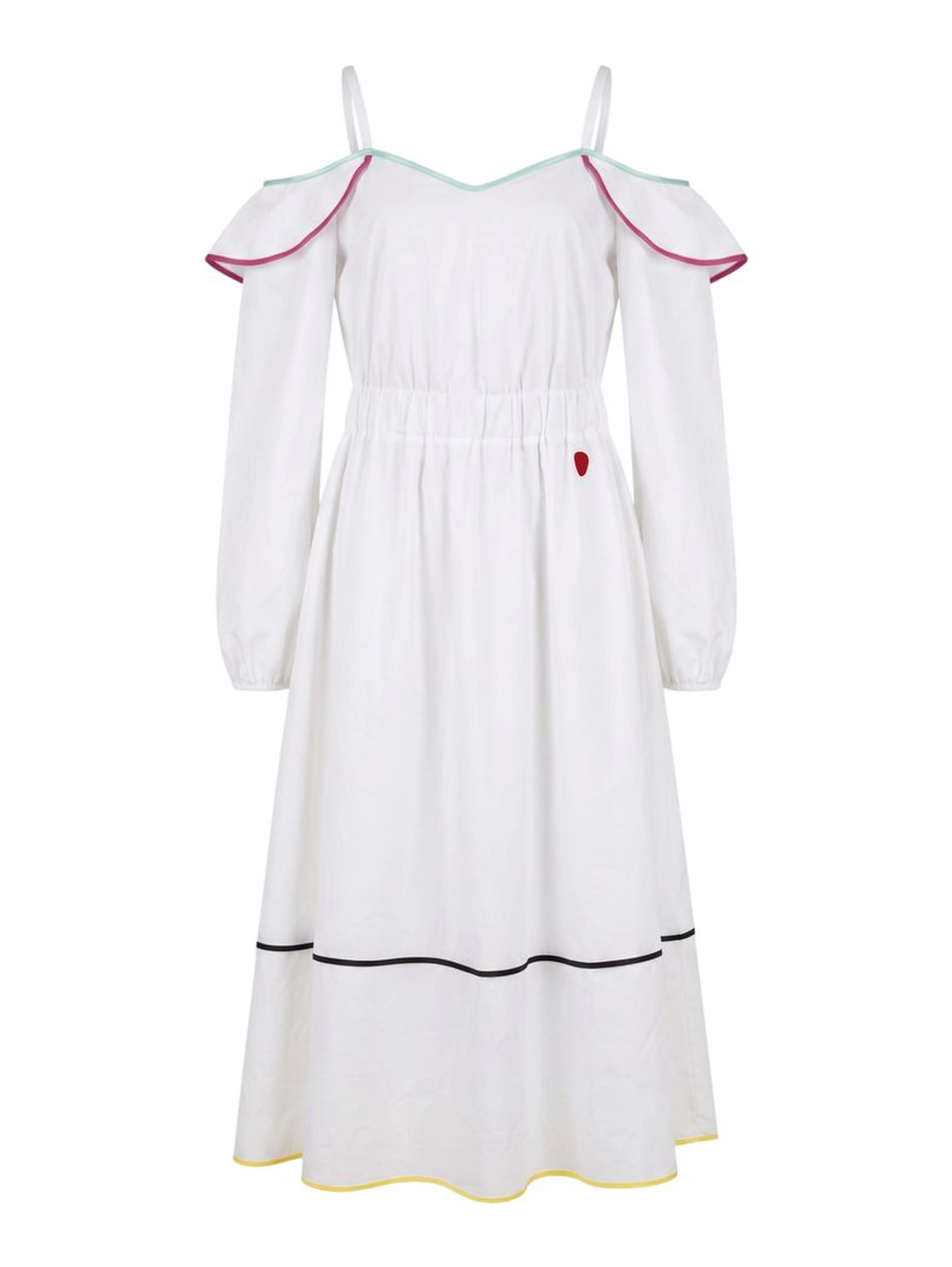 White Cotton Women Dress