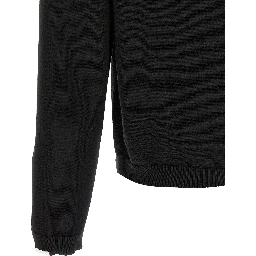 Black Cotton Cardigan